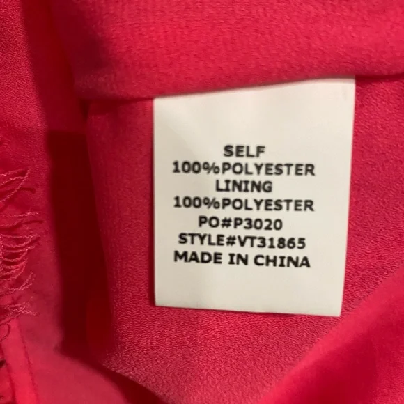 💐NWT hot pink lacy top - Picture 4 of 4